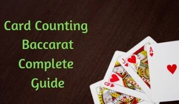 card counting for baccarat|Baccarat Card Counting – Best Tricks for 2023 .
